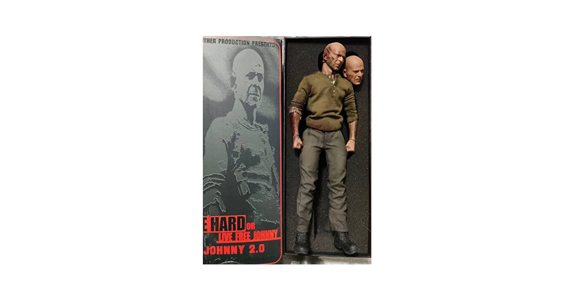 Amazon.co.jp: 1/6 ブルース・ウィリス アクションフィギュア